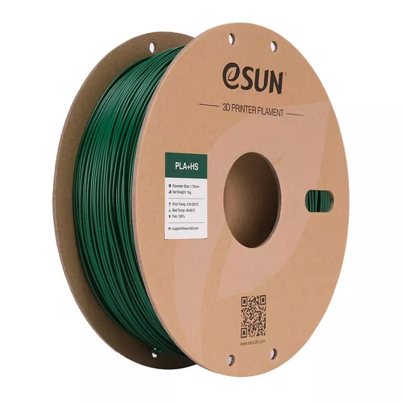 ESUN ePLA+ High Speed 1,75mm Kieferngrün 1kg 3D-Drucker-Filament
