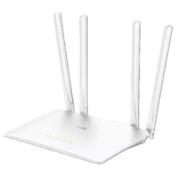 CUDY WR300S N300 Wi-Fi Router, EasyMesh, 2,4 GHz, 300 Mbit/s, 2x 5 dBi Antennen