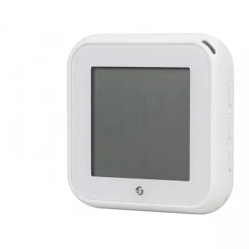 Shelly BLU H&T Display ZB Temperatur- und Luftfeuchtigkeitssensor mit E-Paper-Display, Zigbee 3.0, Bluetooth 5.0, Weiß