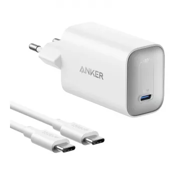 Anker Nano Charger 100W mit USB-C-Kabel, Weiß