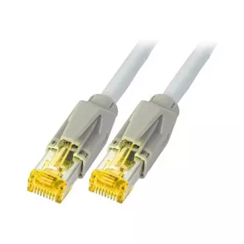 EFB-Elektronik RJ45 Patchkabel Cat.6A S/FTP LSZH Dätwyler 7702 TM31 Grau 10m