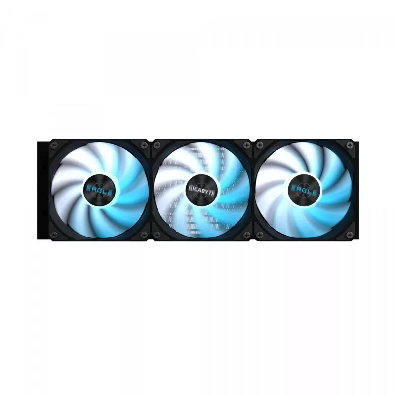 GIGABYTE EAGLE 360 AIO Flüssigkeits-CPU-Kühler, 360mm Radiator, 3x 120mm Lüfter, ARGB, LGA1700/AM5