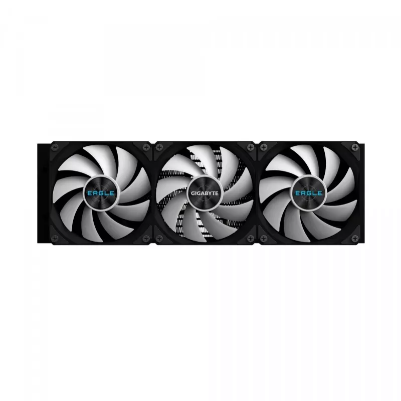 GIGABYTE EAGLE 360 AIO Flüssigkeits-CPU-Kühler, 360mm Radiator, 3x 120mm Lüfter, ARGB, LGA1700/AM5