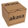 Akasa AK-CC6606BP01 Low Profile CPU-Kühler - Sockel LGA 1700, 63,2 mm hoch, 92-mm-Lüfter, Schwarz