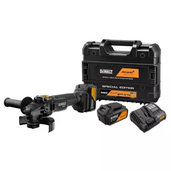 DEWALT DCG45MP2T XR 18V Akku-Winkelschleifer 125mm McLaren F1 Team Edition Kit 2x5.0Ah
