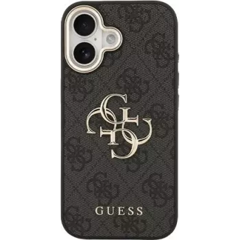 GUESS Hard Cover 4G Metal Logo Black für Apple iPhone 17