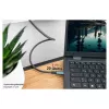 GoodConnections USB-C 4.0 (ST-ST) 1m Geflochtenes Kabel 100W 8K 30Hz Anthrazit