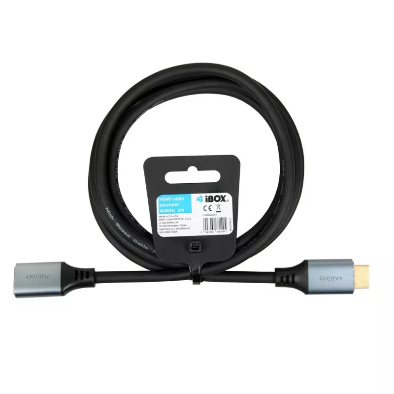 IBOX DisplayPort-Kabel 4K 60Hz vergoldet 3m