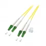 EFB Elektronik Duplex Patchkabel LC/LC Multi-Mode OM3 1m LSZH Aqua