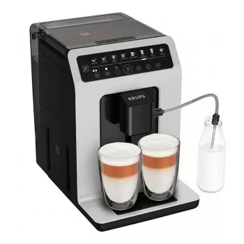 Krups Sensation Vollautomatische Kaffeemaschine mit Milchaufschäumer EA910810