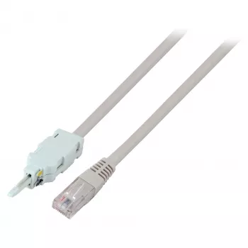 EFB Elektronik RJ45-LSA Patchkabel 2m, 2-polig, a/b-4/5 Belegung, Grau