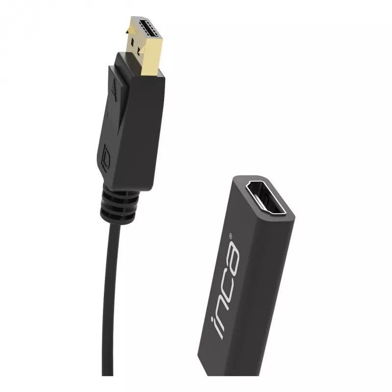 INCA DisplayPort auf HDMI Adapter IDTH-07 4K 0,2m Retail