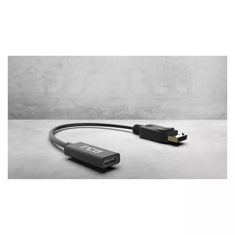 INCA DisplayPort auf HDMI Adapter IDTH-07 4K 0,2m Retail