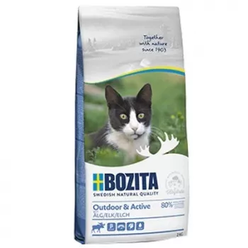 Bozita Outdoor & Active Trockenfutter für Katzen mit Elch, 2 kg