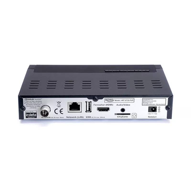 Xoro HRT 8730 DVB-T/T2 Full HD Receiver, Schwarz