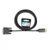 IBOX HDMI zu DVI-D Kabel FullHD 1080p 2m Schwarz