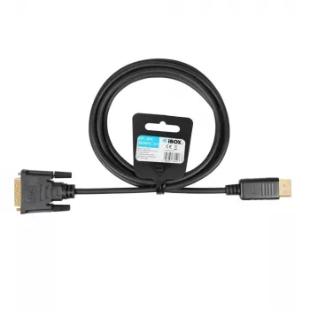 IBOX HDMI zu DVI-D Kabel FullHD 1080p 2m Schwarz