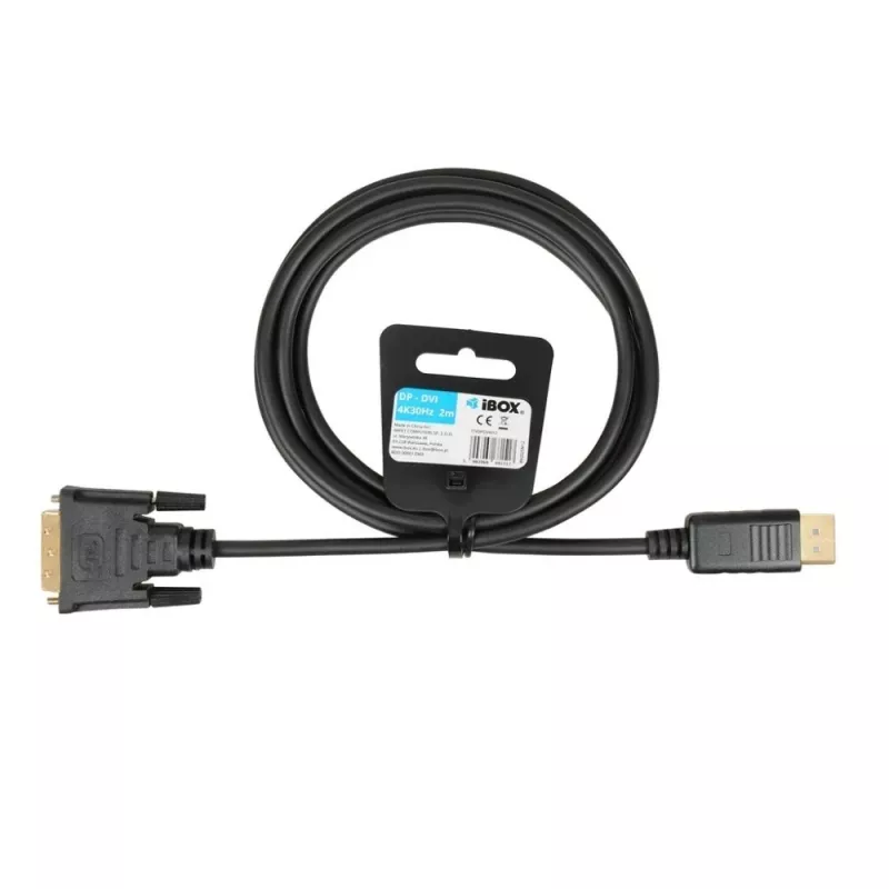 IBOX HDMI zu DVI-D Kabel FullHD 1080p 2m Schwarz