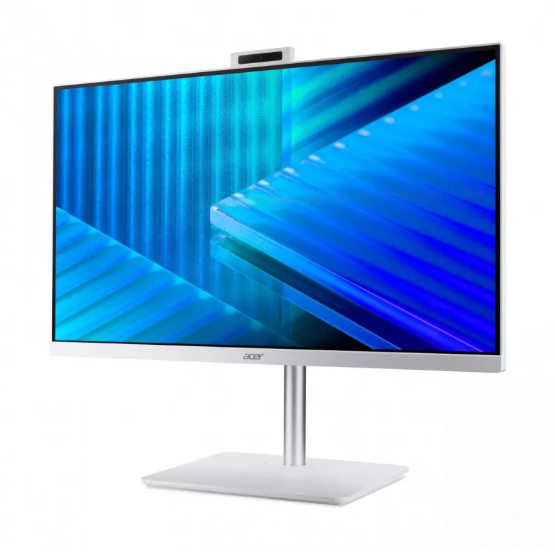 Acer Veriton 2000 VZ2417G All-in-One PC, 27 Zoll IPS FHD, Intel Core 5 120U, 16GB DDR5, 512GB M.2 SSD, Windows 11 Pro, Weiß
