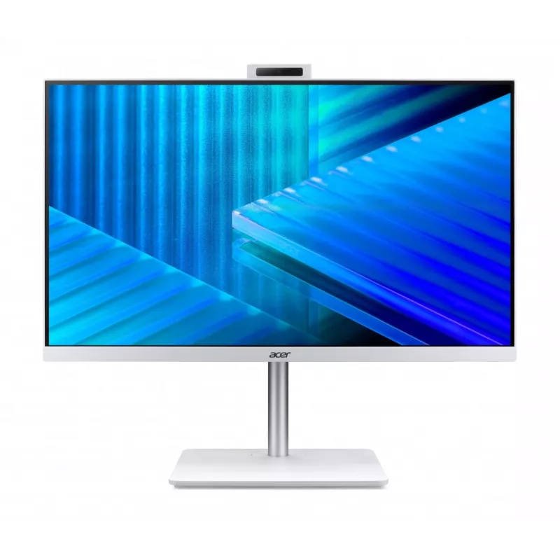 Acer Veriton 2000 VZ2417G All-in-One PC, 27 Zoll IPS FHD, Intel Core 5 120U, 16GB DDR5, 512GB M.2 SSD, Windows 11 Pro, Weiß