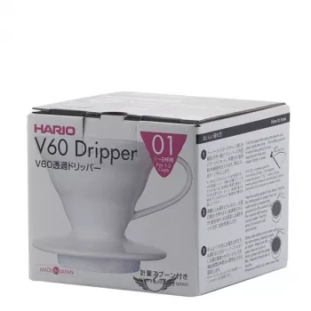 Hario Keramik-Dripper V60-01 Weiß
