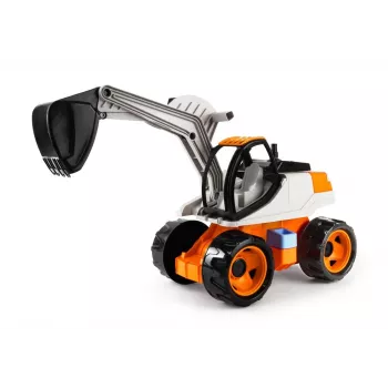 LENA Giga Trucks Bagger 63 cm - Spielzeug-Baufahrzeug