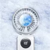 AWEI F39 Fast Ice Mini Handventilator, Eisweiß, 3600mAh, Turbo-Kühlung, 5 Stufen, USB-C