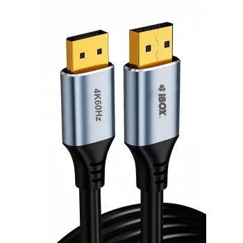 IBOX DisplayPort Kabel 4K60Hz 2m Schwarz