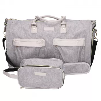 EXTRALINK Black Forest KM05 Reisetasche 51x20x33 cm faltbar + Kulturbeutel