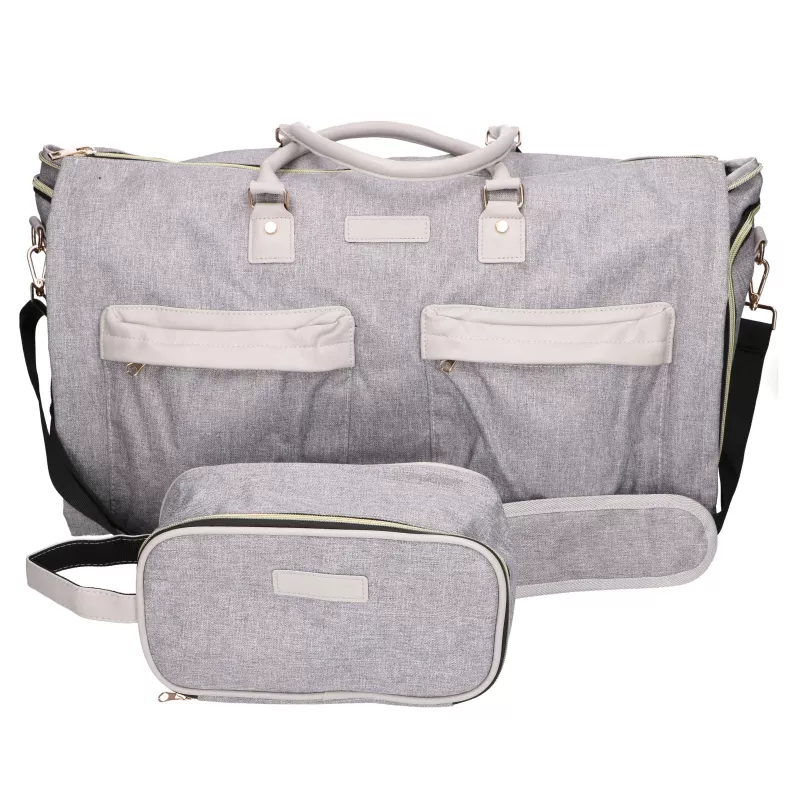 EXTRALINK Black Forest KM05 Reisetasche 51x20x33 cm faltbar + Kulturbeutel