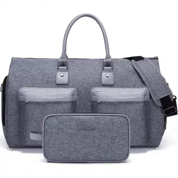 EXTRALINK Black Forest KM05 Reisetasche 51x20x33 cm faltbar + Kulturbeutel