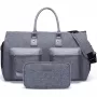 EXTRALINK Black Forest KM05 Reisetasche 51x20x33 cm faltbar + Kulturbeutel