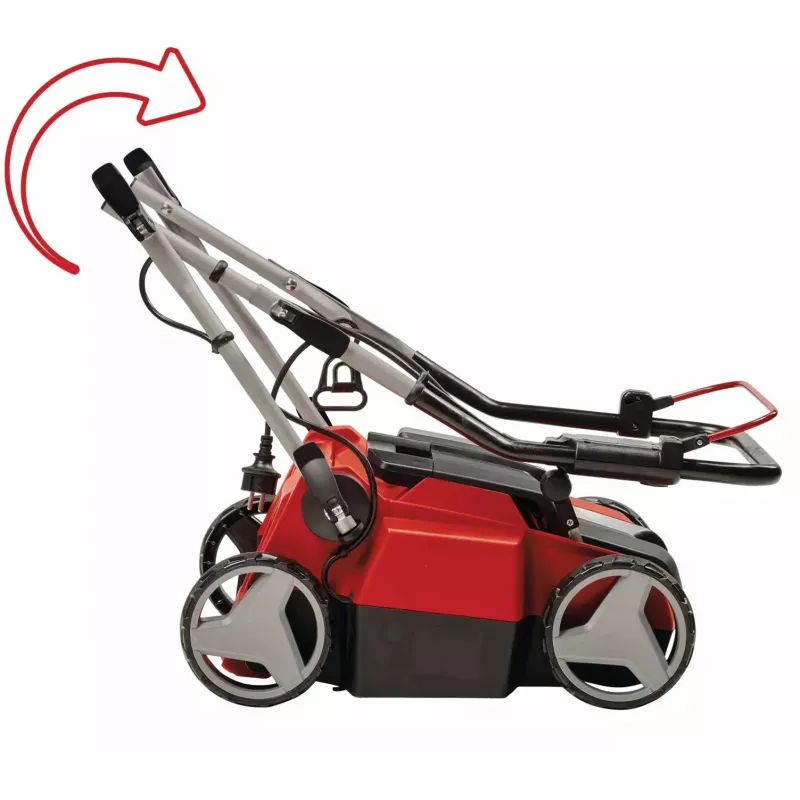 Einhell GE-SA 1435/1 Elektro-Vertikutierer und Lüfter 1400 W, 35 cm Arbeitsbreite, Rot/Schwarz