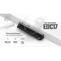 Nitecore EDC17 Taschenlampe 1500 Lumen USB-C wiederaufladbar mit Class 1 Laserpointer