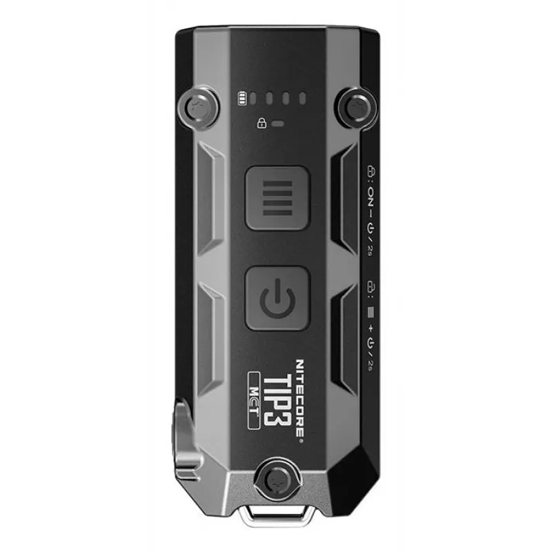 NITECORE TIP3 Schlüsselleuchte Schwarz 720 Lumen