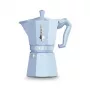 Bialetti MOKA EXCLUSIVE 6TZ Hellblau Herd-Espressokocher (9062)