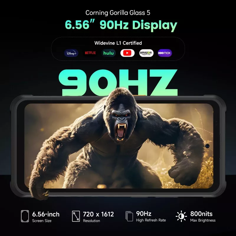 Ulefone Armor X31 6/128GB Schwarz Robustes Smartphone