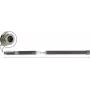 Delock LPWAN 433 + 868 MHz Antenne N Buchse 2 dBi 72 cm Rundstrahlend Außenbereich Grau