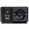 Qoltec MS Wave Spannungswandler 12V auf 230V 500/1000W USB