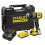STANLEY FATMAX SFMCD726D2T 18V Bürstenloser Akku-Schlagbohrschrauber (2x 2,0Ah Akkus, Ladegerät, TSTAK-Koffer)