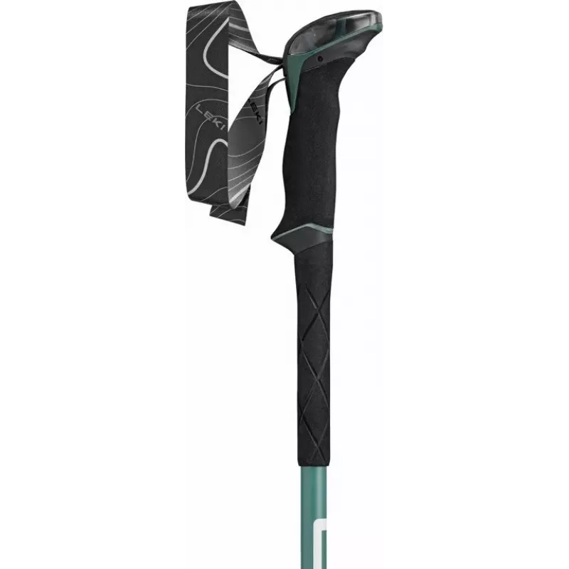 LEKI MAKALU LITE Trekkingstöcke 100-135cm Grün/Weiß