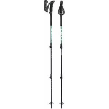 LEKI MAKALU LITE Trekkingstöcke 100-135cm Grün/Weiß