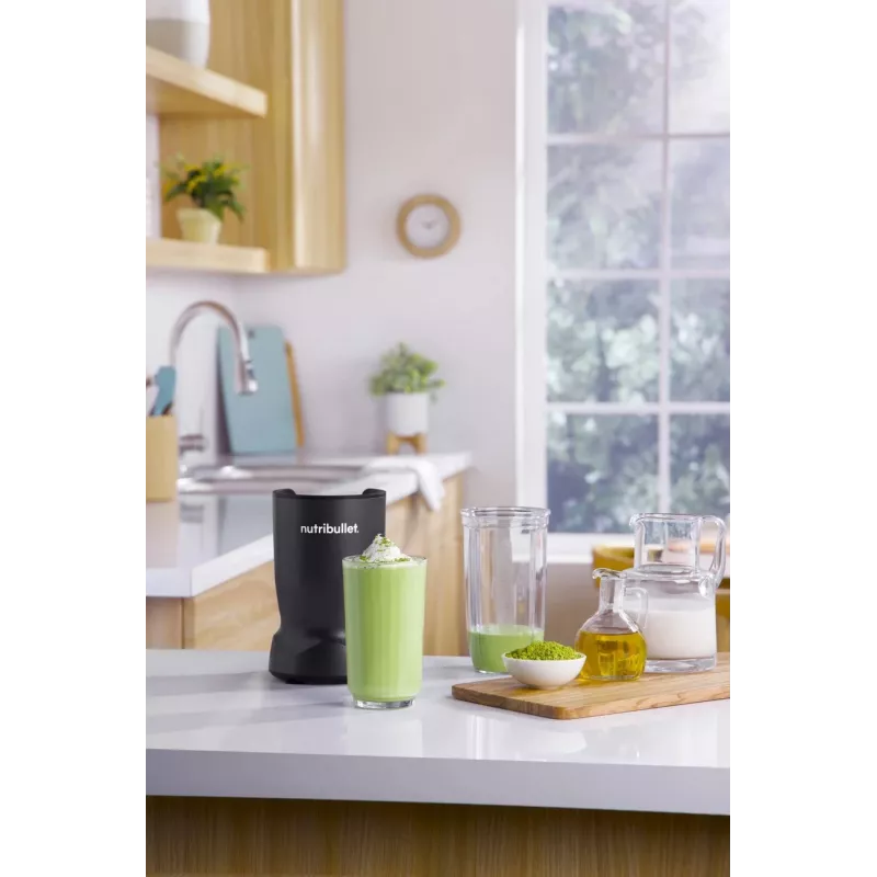 Nutribullet NBT1006MB Turbo 1000 W Mixer, Matt Schwarz