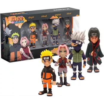 MINIX Naruto Shippuden Set mit 4 Sammelfiguren 7 cm