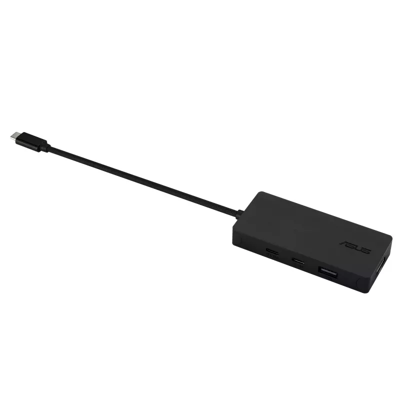 ASUS DC110 4-in-1 USB-C Docking Station 4K 60Hz 10Gbps HDMI 2.0 100W Power Delivery Schwarz