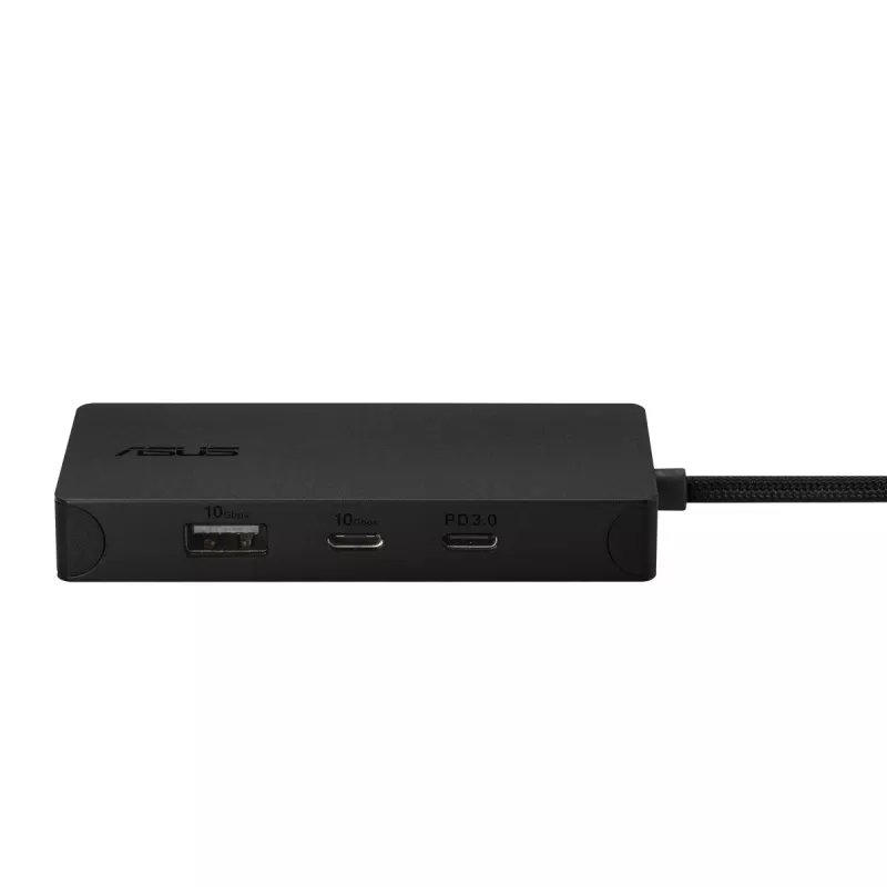 ASUS DC110 4-in-1 USB-C Docking Station 4K 60Hz 10Gbps HDMI 2.0 100W Power Delivery Schwarz