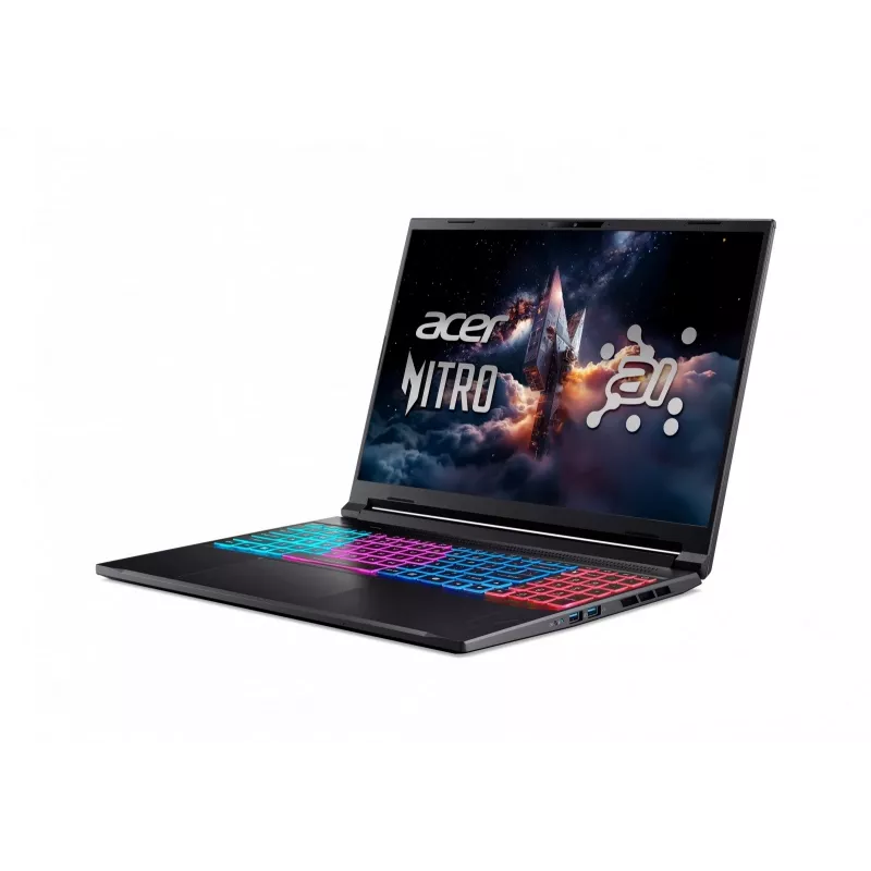 Acer Nitro 16S AI ANV16S-61 Gaming Laptop - AMD Ryzen AI 9 365, 32GB DDR5, 1TB SSD, NVIDIA GeForce RTX 5070, 16 Zoll WQXGA 180Hz, Windows 11 Pro, Schwarz