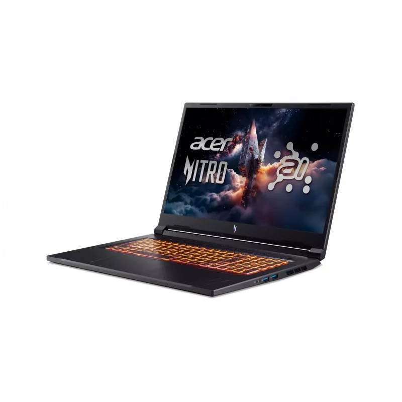 Acer Nitro 17 ANV17-61 Gaming Laptop, AMD Ryzen AI 9 365, 32GB DDR5, 1TB SSD, GeForce RTX 5070, 17,3 Zoll QHD 165Hz, Windows 11 Pro, Schwarz