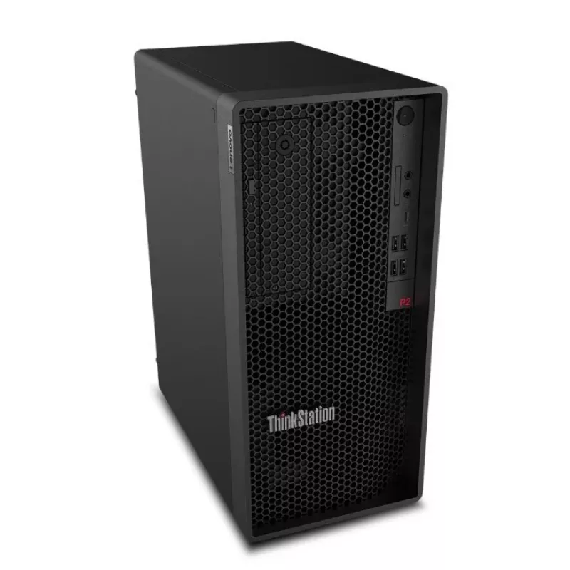 Lenovo ThinkStation P2 Tower Gen 2 Workstation, Intel Core Ultra 7 265K, 32GB DDR5, 1TB NVMe SSD, NVIDIA GeForce RTX 5070 12GB, Windows 11 Pro, Schwarz