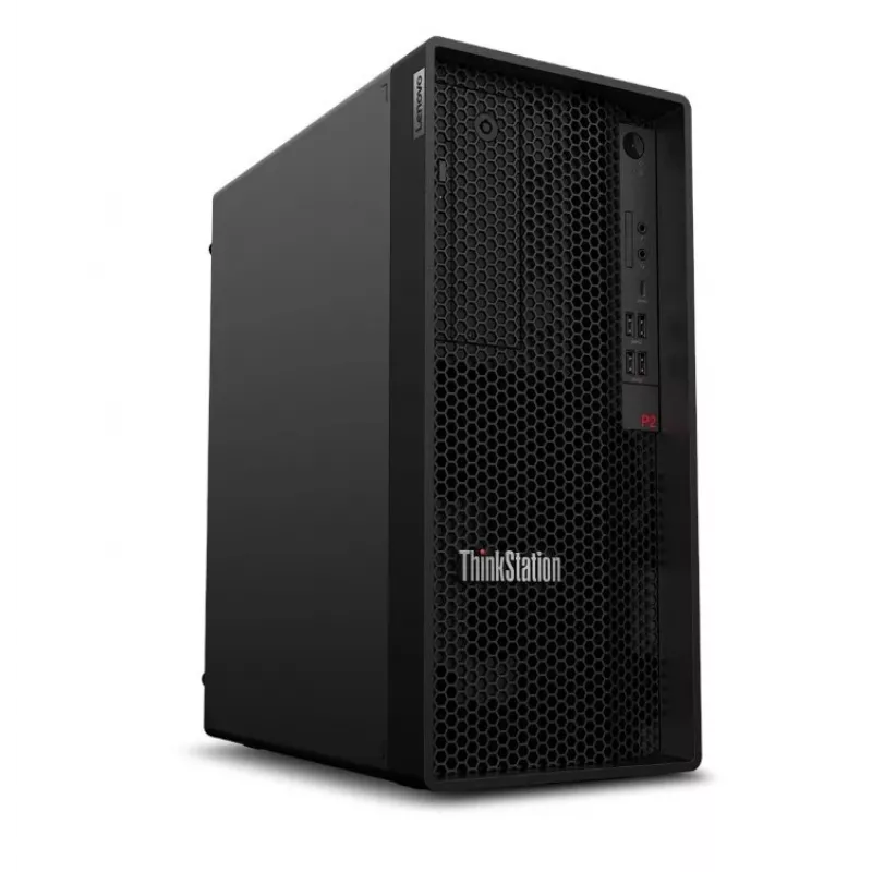 Lenovo ThinkStation P2 Tower Gen 2 Workstation, Intel Core Ultra 7 265K, 32GB DDR5, 1TB NVMe SSD, NVIDIA GeForce RTX 5070 12GB, Windows 11 Pro, Schwarz